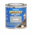 Maston Hammer Sileä Hopea 250ml - Metallimaalit - 6412498860037 - 2