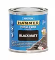 Maston Hammer Sileä Matta Musta 250ml - Metallimaalit - 6412490044817 - 2