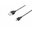 Mobia kaapeli musta micro usb 3 metriä - Puhelintarvikkeet ja laturit - 6430035349227 - 1