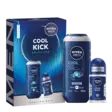 NIVEA MEN 250ml Cool Kick Shower 2026 - Kosmetiikka lahjapakkaukset - 7319470119307 - 3
