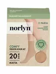 Norlyn Comfy nilkkasukat 20den 2-pack powder 36-41 - Naisten sukat ja sukkahousut - 7028413010327 - 1