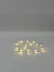 Paristokäyttöinen 15Led kristallipallot - Jouluvalot - 6438159313087 - 2