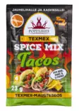Poppamies Texmex Spice Mix Tacos - Texmex mausteet ja lisukkeet - 6430034019237 - 1