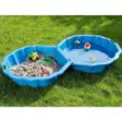 Simpukka hiekkalaatikko 88x102x21cm - Kesälelut ja -pelit - 8009271017207 - 1