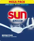 Sun Classic Konetiskitabletti 105kpl - Astianpesuaineet - 8710447466537 - 1