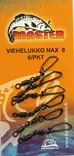 Viehelukko master nax 8 6/pkt - Perukkeet, lukot, koukut ja painot - 6416473140657 - 1