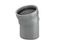 Wavin HT/PP Kulmayhde 50x15° - Viemäriputket ja putkenosat - 5907444309797 - 1