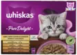 Whiskas Junior Pure Delight 12x85g - Kissan märkäruoat - 5900951302497 - 1
