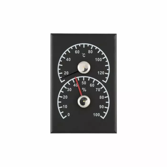 4living saunan lämpö-/kosteusmittari - Saunamittarit ja muut saunatarvikkeet - 6410416406237 - 1