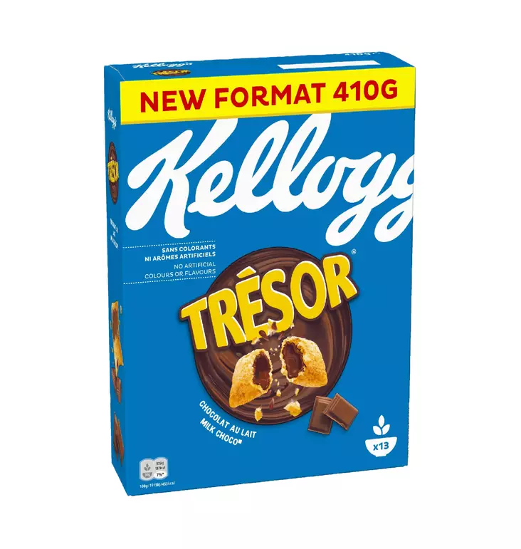Kellogg`s Tresor Milk Choco 410g - Murot, myslit ja hiutaleet - 5053827199667 - 1
