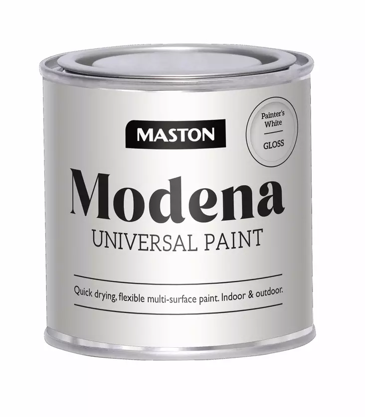 Maston Modena Maalarinvalkoinen 250ml - Muut ulkomaalit - 6412496042237 - 2