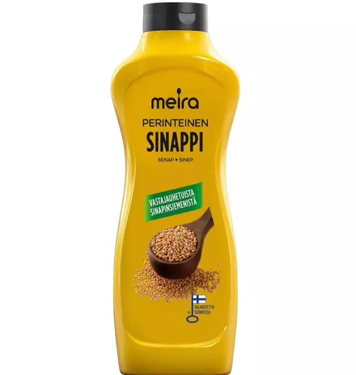 Meira perinteinen sinappi 950g - Ketsupit ja sinapit - 6414202501007 - 1