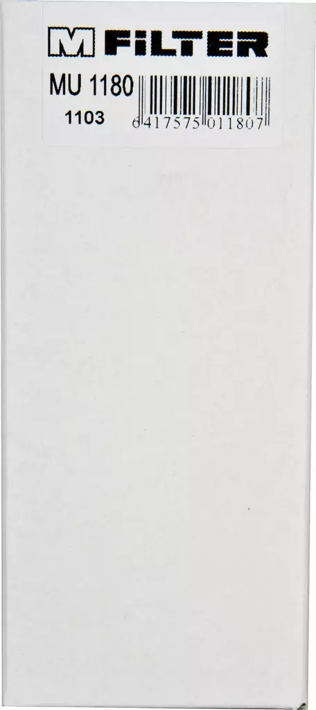 Öljynsuodatin MU1180 - Öljynsuodattimet - 6417575011807 - 1