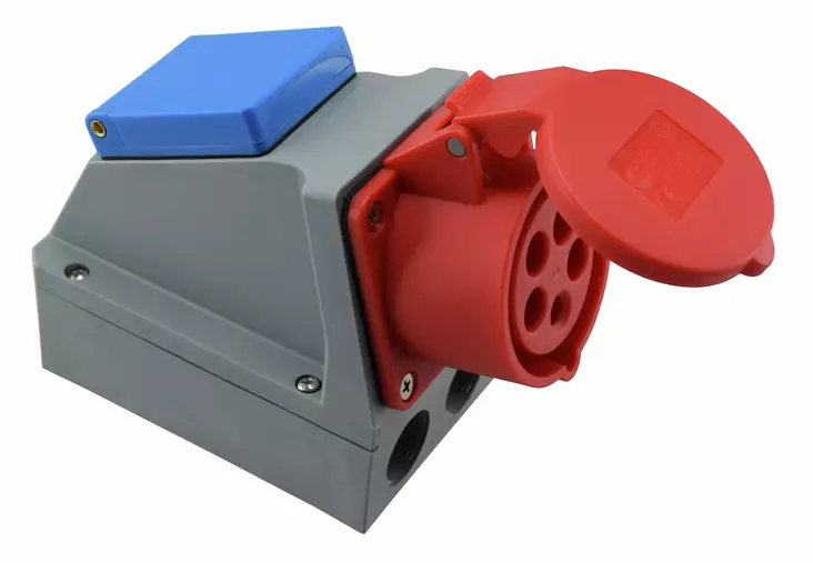 Kombirasia kytketty 16A - Voimavirtakytkentä - 6438140990907 - 1