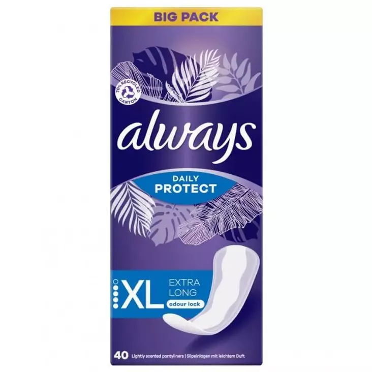 Always Daily Protect Fresh Panty Liners - Pikkuhousunsuojat ja siteet - 8006540688977 - 1