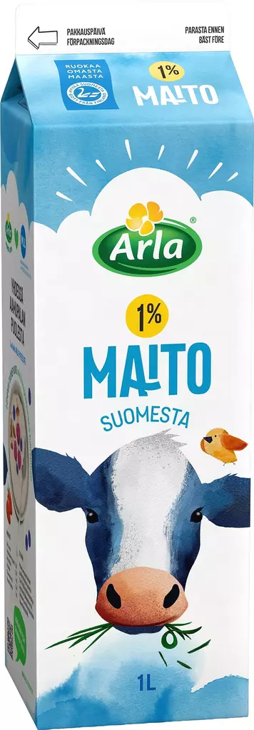 ARLA MAITO 1% 1L - Kissat - 6413300102017 - 1
