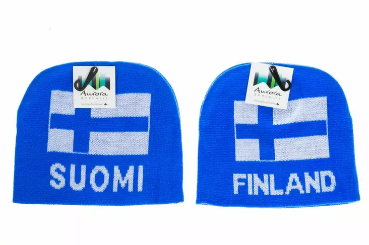 Aurora borealis pipo suomi - Miesten päähineet ja käsineet - 6410412917997 - 1