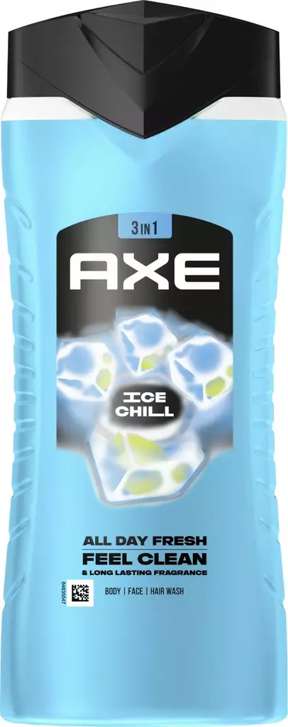 Axe Ice Chill Suihkusaippua 400ml - Suihkugeelit- ja saippuat - 8717163648667 - 1