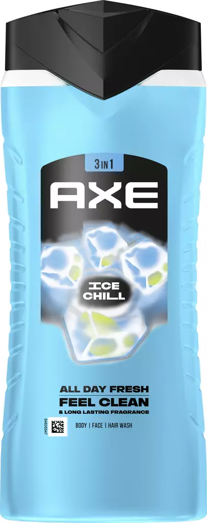 Axe Ice Chill Suihkusaippua 400ml - Suihkugeelit- ja saippuat - 8717163648667 - 1