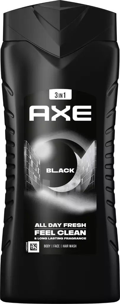 Axe Suihkusaippua Black 400ml - Suihkugeelit- ja saippuat - 8710447284117 - 1