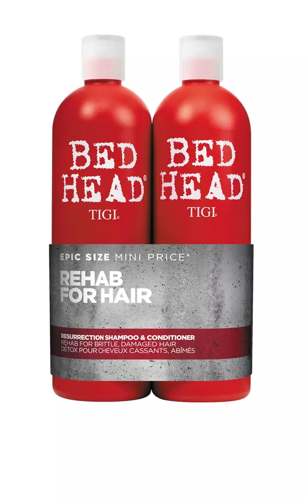 BED HEAD TIGI 2x750ml SHAMPOO+HOITOAINE - Hiustenhoito ja hiuskoristeet - 615908950977 - 1