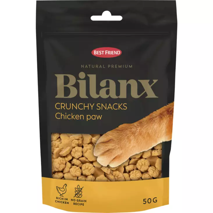 BF Bilanx Crunchy snacks kanatassu 50g - Kissan herkut - 5700551220647 - 1