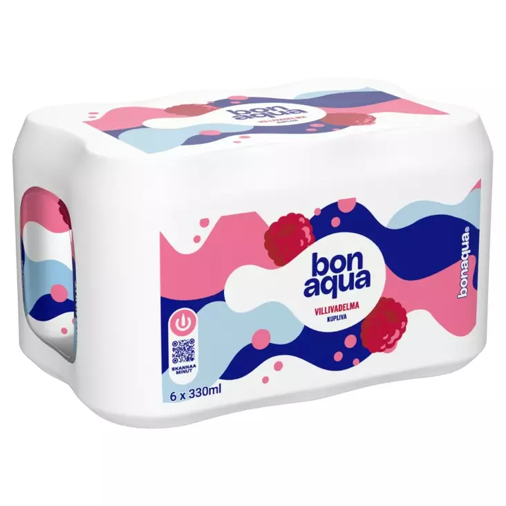 Bonaqua Villivadelma 6-pack - Lähdevedet ja kivennäisvedet - 6415600594837 - 1