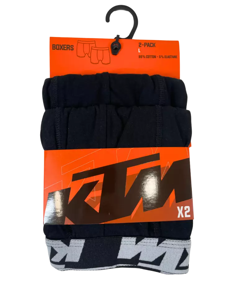 Boxerit L 2-pack KTM - Miesten alusasut - 3614001006717 - 1