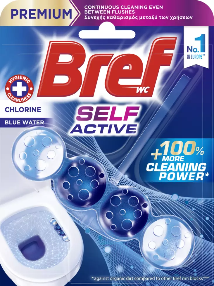 Bref Self Active Chlorine - Ilmanraikastimet ja wc-raikastimet - 7332531134897 - 1