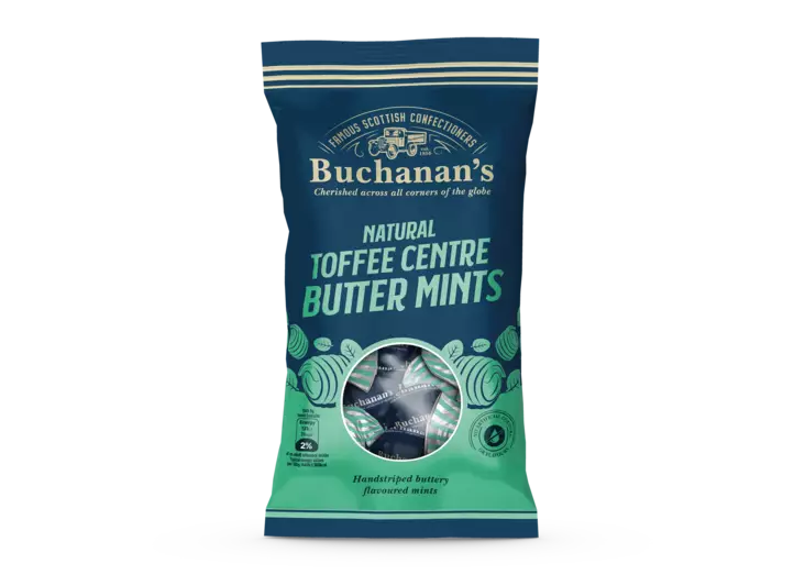 Buchanan`s Minttu-Voikaramelli 140g - Karkit - 5017375067397 - 1