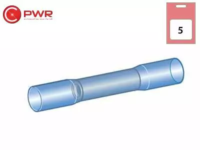 C-PWR kutistemuovijatko SIN. 5KPL - Liittimet ja liitinlajitelmat - 6438255138577 - 1