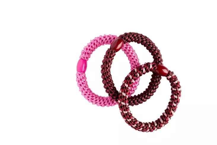 Cailap hiuslenkit punottu 3kpl - Hiuskoristeet - 6416274432487 - 1