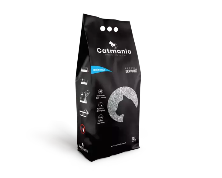 Catmania Kissanhiekka 5L carbon effect - Kissan hiekat - 8682162004007 - 1