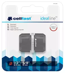 Cellfast korjausliitin 1/2 Ideal Line+ - Puutarhaletkuliittimet ja tarvikkeet - 5901828857737 - 1