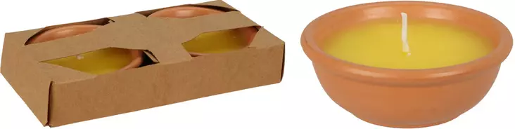 Citronella kynttilä 2 kpl - Hyttysten karkoitus - 8720573964357 - 1