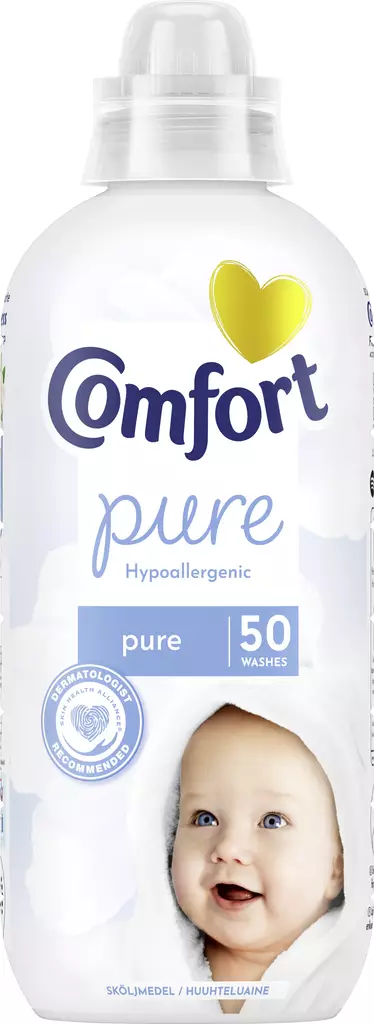 Comfort Pure Huuhteluaine 762ml - Pyykinpesu- ja huuhteluaineet - 8720181638787 - 1