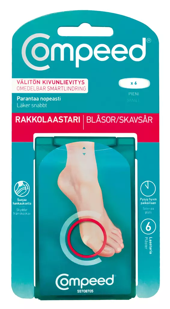 Compeed Rakkolaastari pieni 6kpl - Desifiointi ja laastarit - 3663555001617 - 1