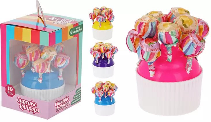 CupCake tikkari 10kpl - Karkit - 8713305817267 - 1