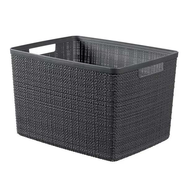 CURVER Jute kori 20l harmaa - Säilytyskorit - 3253921907027 - 1
