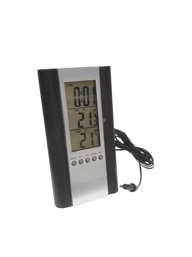 Digitaalinen lämpömittari johdolla - Lämpömittarit - 6438159152327 - 1