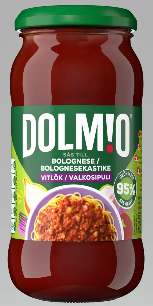 Dolmio bolognesekastike valkosipuli 450g - Kuivaruoka-aineet, keitot ja kastikkeet - 4002359021077 - 1