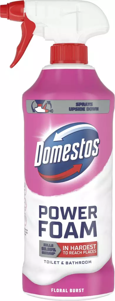 Domestos Power foam 435ml floral blast - Kodin pesuaineet - 8720181862397 - 1
