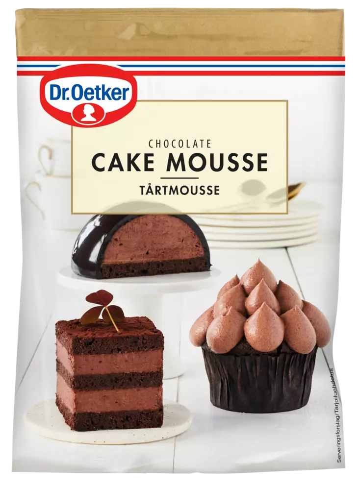 Dr. Oetker Kakkumousse suklaa 130g - Kuivatuotteet ja leivonta - 5701073024607 - 1