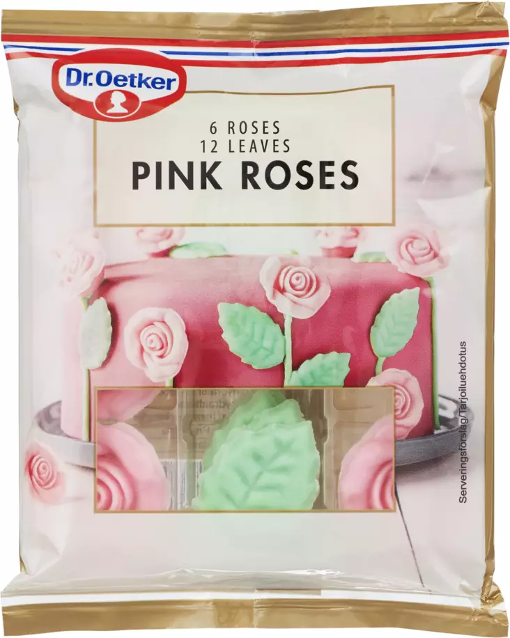 Dr. Oetker Koristeruusut & lehdet 50G - Leivontamausteet ja -ainekset - 5701073062357 - 1