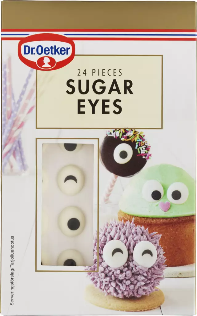 Dr.Oetker sugar eyes 10g - Muut leivontatuotteet - 5701073067987 - 1
