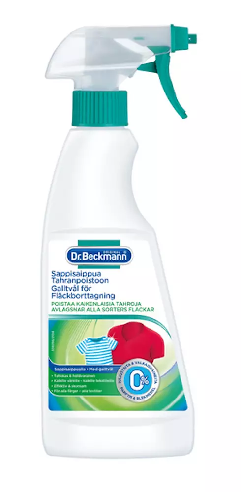 Dr Beckmann Sappisaippua 500ml - Erikoispesuaineet - 4008455421117 - 1