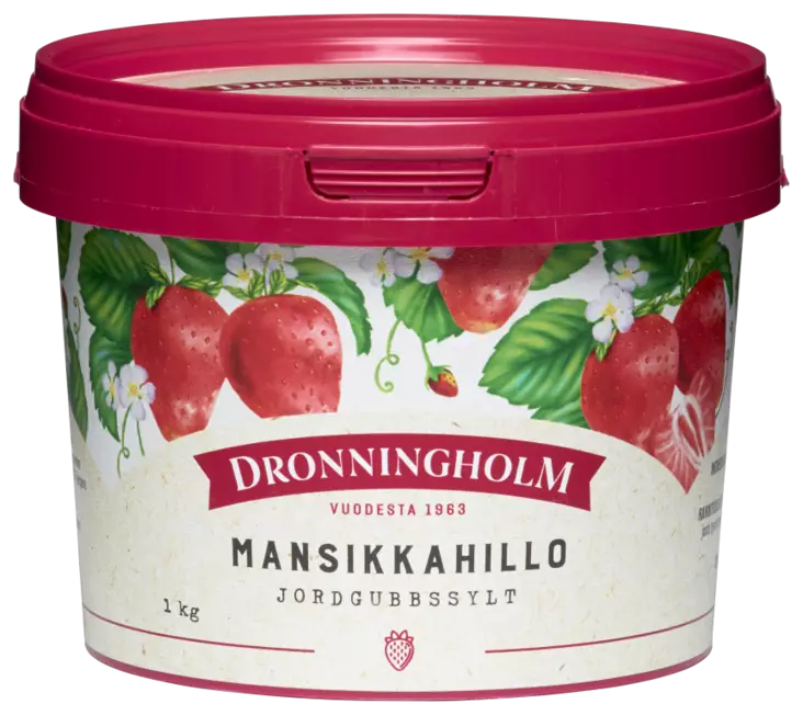 Dronningholm Mansikkahillo 1kg - Säilykkeet, hillot ja marmeladit - 6412000016907 - 1