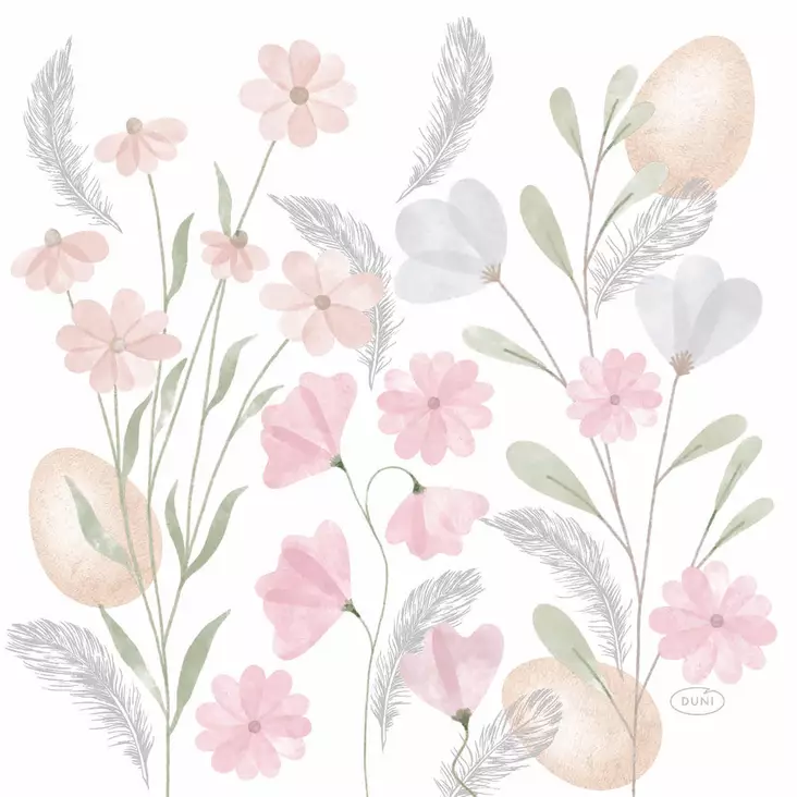 Duni Bio Lautasliina 33cm Soft easter - Lautasliinat - 7321012087937 - 1