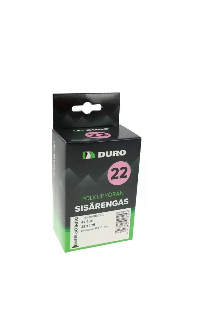 Duro Sisärengas 47-484 (22x1.75) - Sisärenkaat - 6418641018157 - 1
