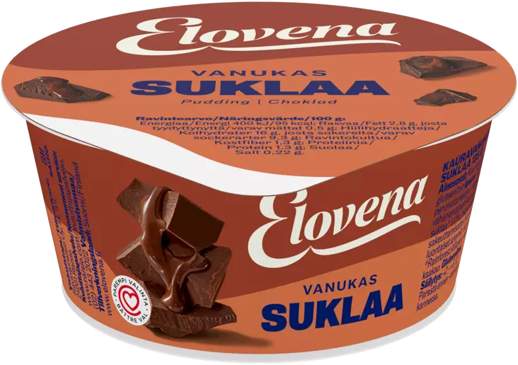 ELOVENA VANUKAS 135 G SUKLAA - Kissat - 6411200000297 - 1